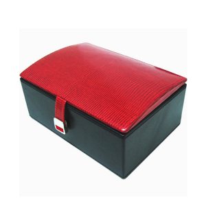 W0135-Red-lizard-skin-jewelry-box-2